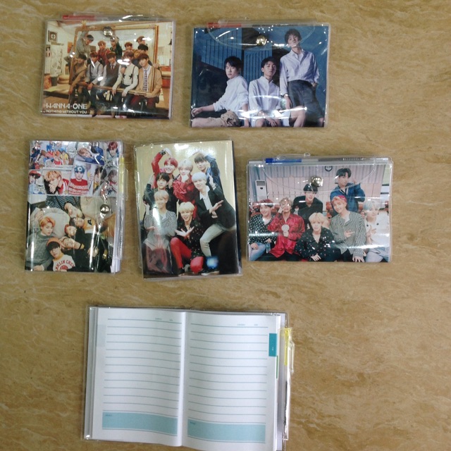 Sổ Bút kpop combo 2 cuốn : BTSs và các nhóm nhạc kpop khác
