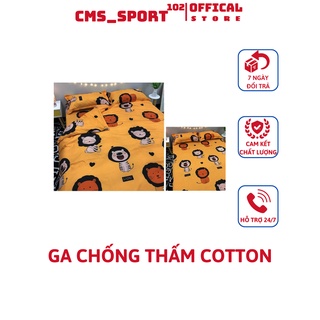 Ga chống thấm cotton 2 lớp kích thước 1m6x2m, 1m8x2m chất lượng cao - CMS