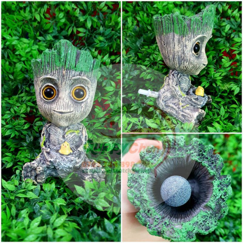 Tượng người cây Grood cho hồ cá thủy sinh