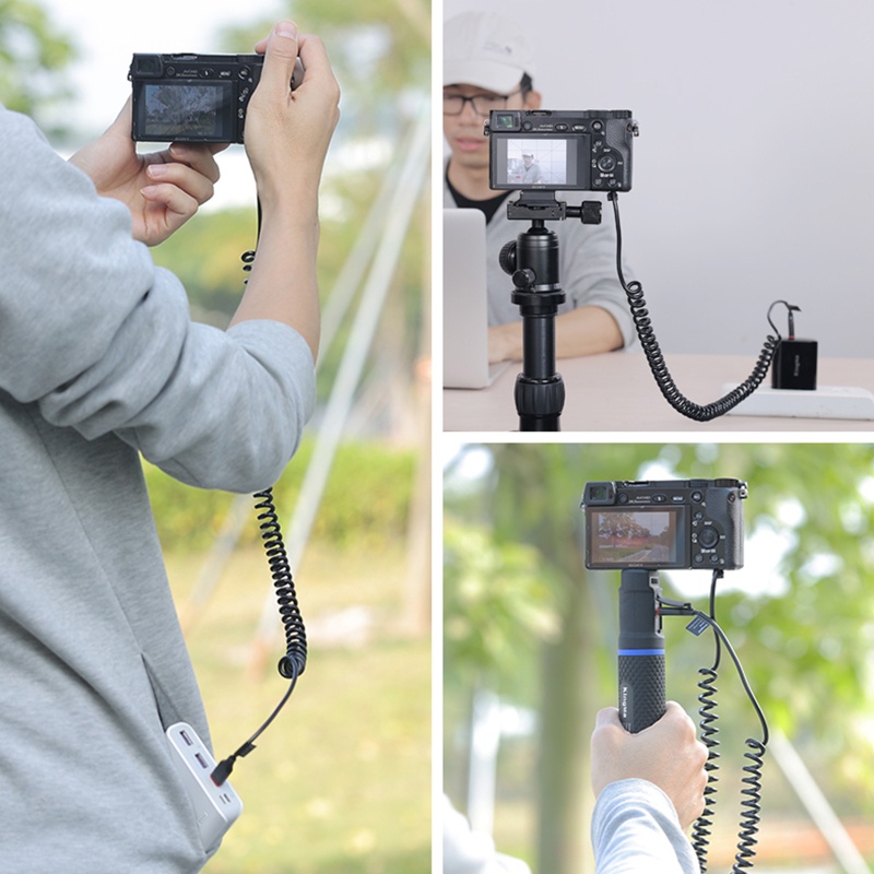 Dây cáp nguồn NAMA Type-C sang NP FZ100 tương thích với pin A1 A7C A7III A7RI A7SIII A7RM4 A7RIV