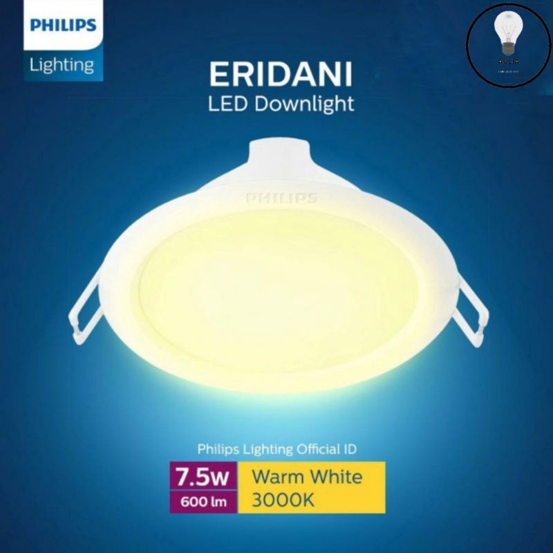 Philips Đèn Led Trần 7.5w 6inch 59263 Eridani 7.5 Wat W D150 Trang Trí Phòng Ngủ