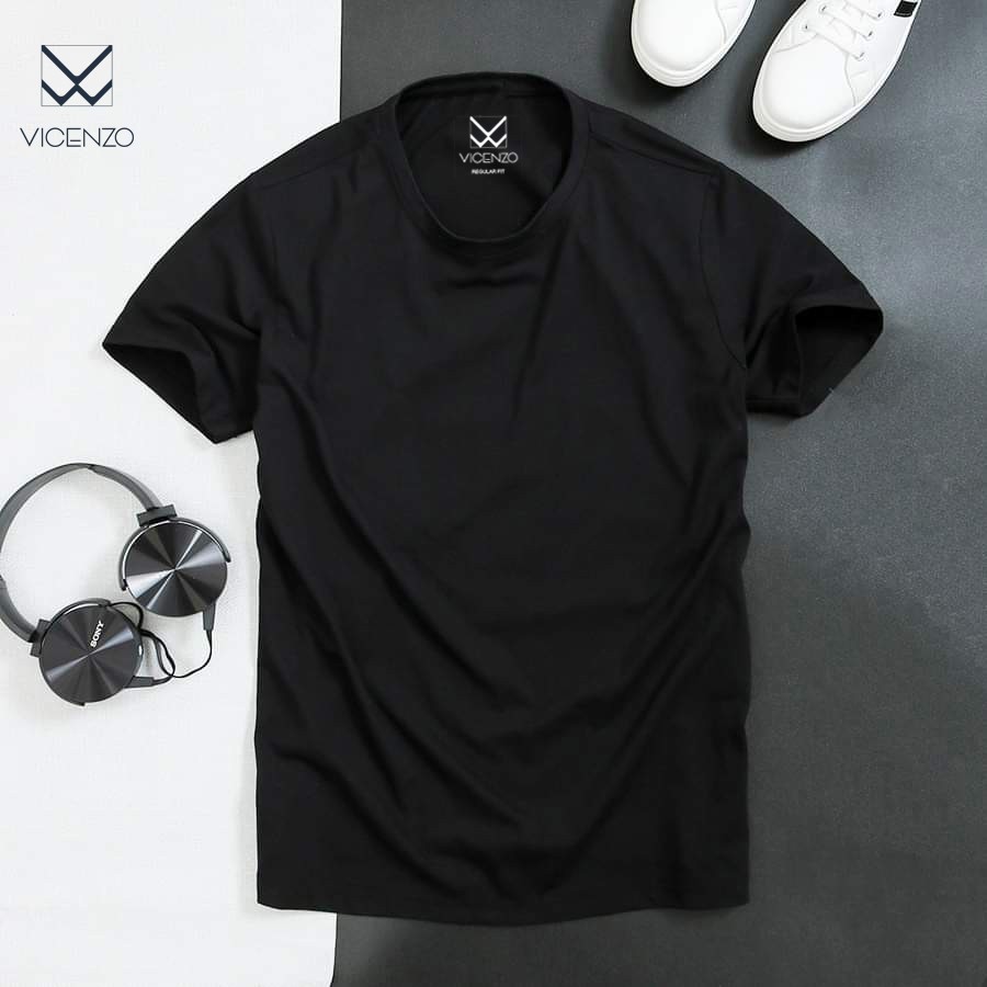 [DEAL DEAL DEAL] Áo thun nam cotton co giãn 4 chiều cổ tròn trơn nhiều màu ATN01 | BigBuy360 - bigbuy360.vn