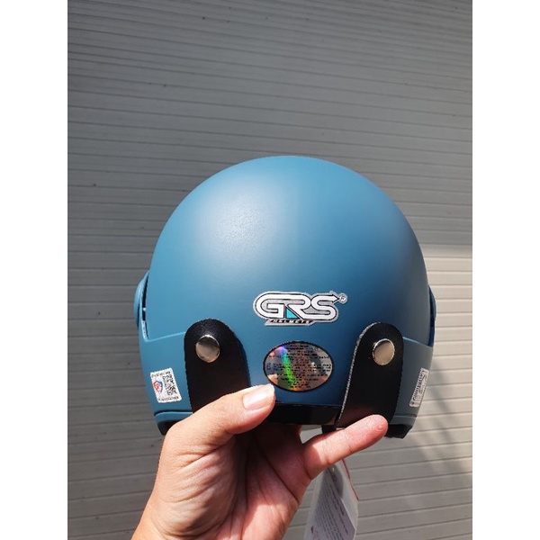 Nón bảo hiểm 3/4 GRS 318 kính an toàn chắc chắn
