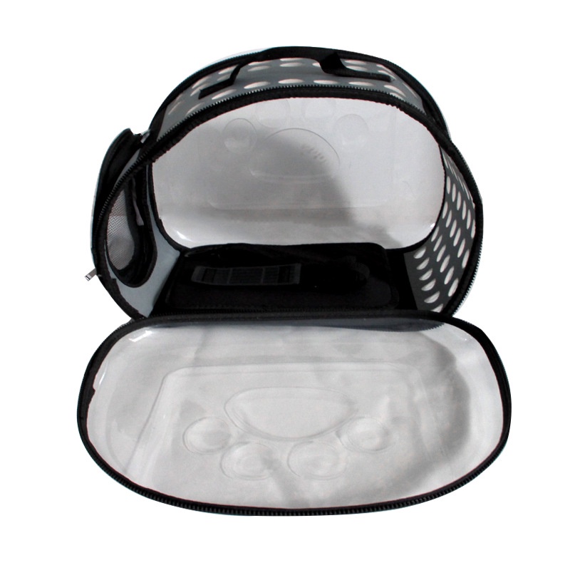 Túi Vận Chuyển Chó Mèo Size Lớn Trong Suốt,Túi Đựng Thú Cưng Đi Chơi gấp gọn chất liệu xốp EVA an toàn CANDYPETS BL03