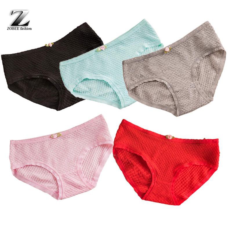 ZOBEE Bộ 5 Quần Lót Nữ Cotton gợi cảm QL8108E | BigBuy360 - bigbuy360.vn