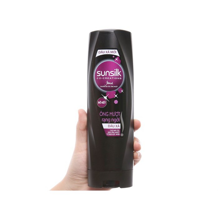 Dầu xả sunsilk đen bưởi - bồ kết 320gr