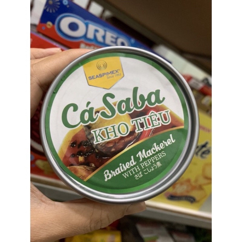 Cá Saba Kho Tiêu Seaspimex