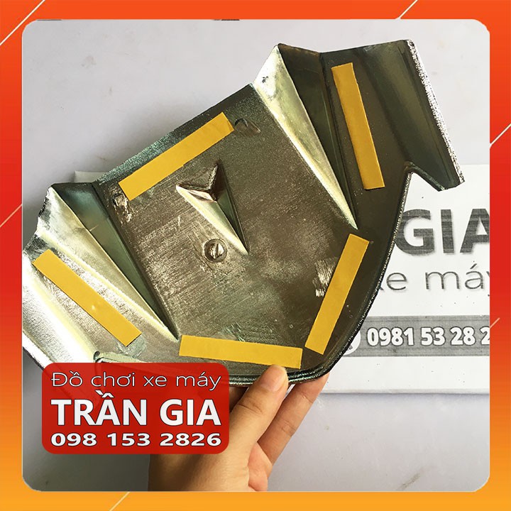 Mão ốp đầu xe sirius rc xăng cơ xi mạ crom