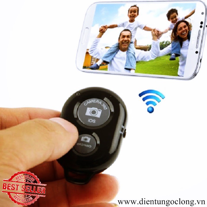 Remote chụp ảnh cho điện thoại Bluetooth Shutter