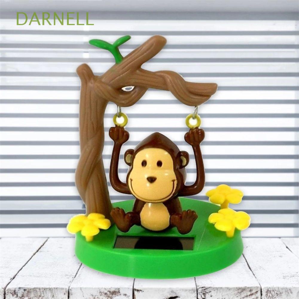 Đồ chơi chú khỉ nhảy múa sử dụng năng lượng mặt trời dễ thương trang trí xe hơi chất lượng cao