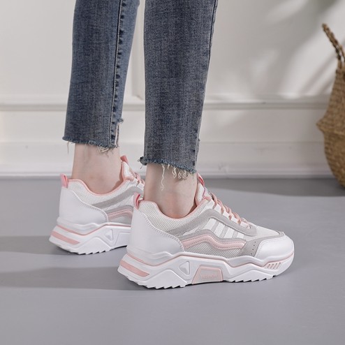 Giày thể thao nữ ULzzang bản mới , Chất lượng cao thời trang thoáng khí Sneakers siêu nhẹ (K02)