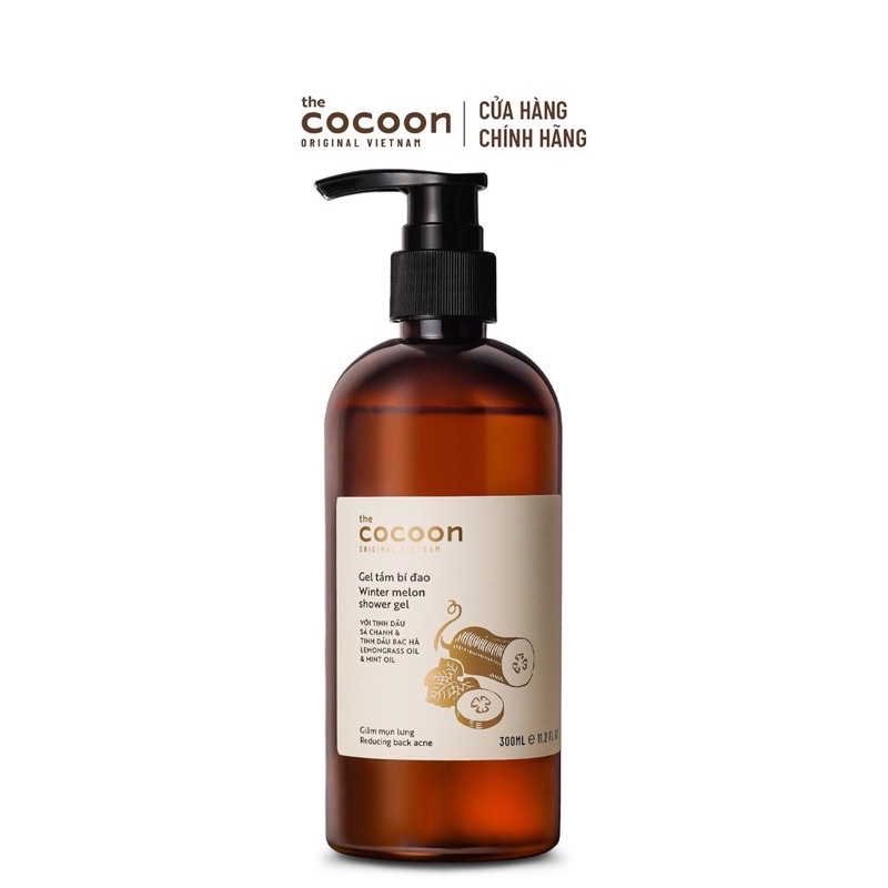 Gel tắm bí đao Cocoon 300ml