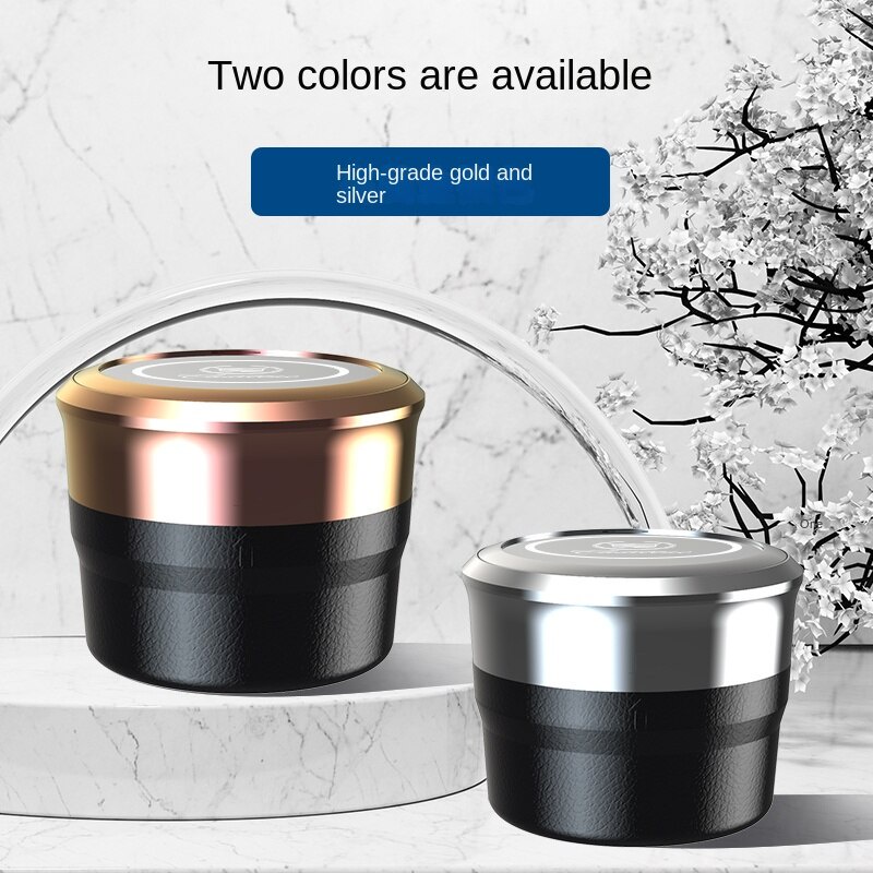 Gạt Tàn Thuốc Lá Lexus Bằng Gốm Chịu Nhiệt Cao Kèm Đèn LED Với Vỏ Bọc Trang Trí Nội Thất Xe Hơi