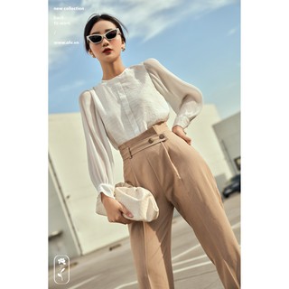 OLV - Quần Beige Button Pants