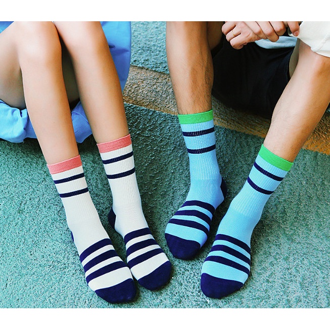 Vớ Tất thể thao cao cổ Nam Nữ phong cách trẻ trung và năng động.