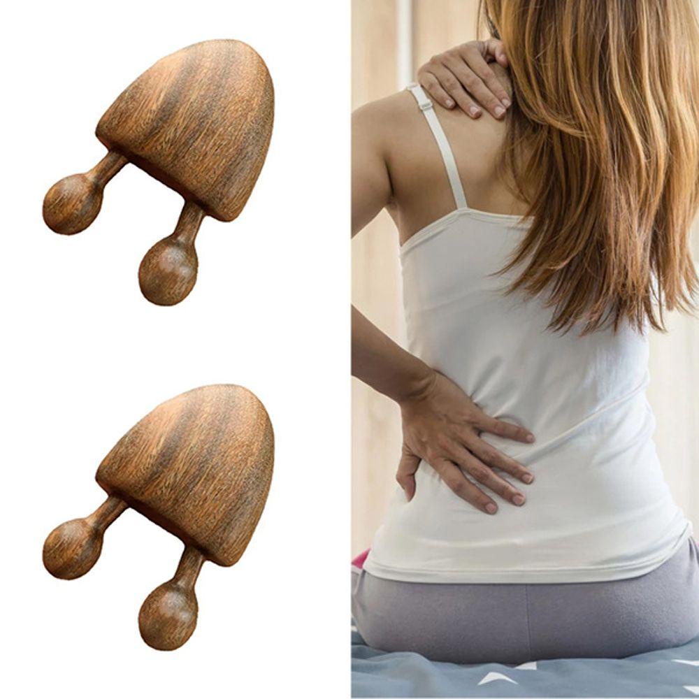Gậy Gỗ Đàn Hương Tự Nhiên Mát Xa Thư Giãn Cơ Bắp Giảm Đau