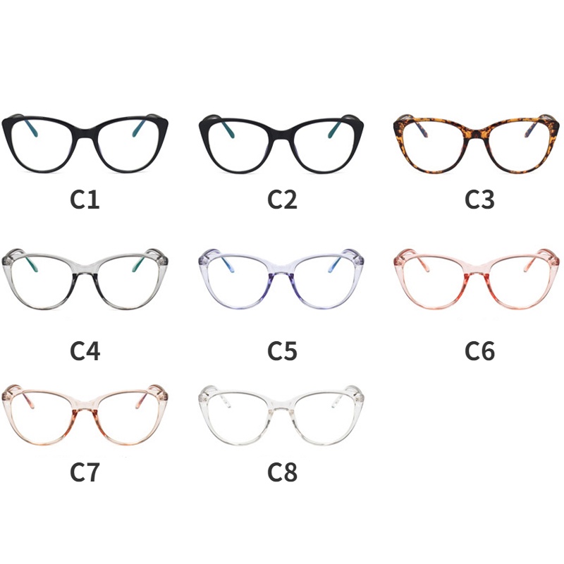 Mắt Kính Chống Ánh Sáng Xanh Thời Trang Theo Phong Cách Phương Tây Cho Nữ