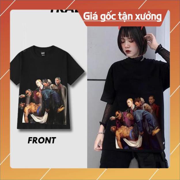 SALE MẠNH- Áo Thun Tay Lỡ Unisex 2Pac Hiphop