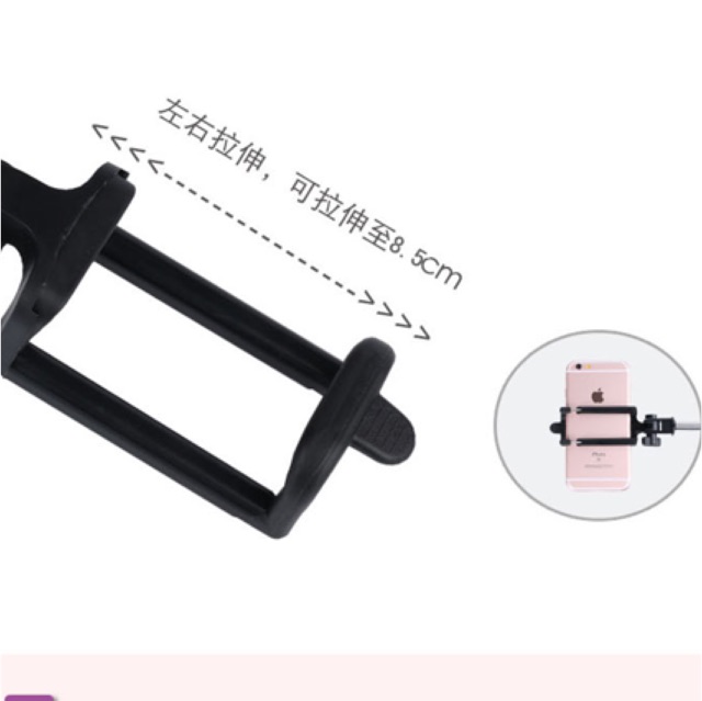 Gậy selfie+bluetooth rời+đế 3 chân | BigBuy360 - bigbuy360.vn