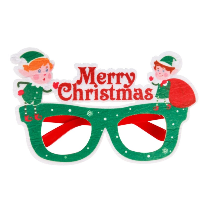 Set 12 Kính Mắt Chủ Đề Giáng Sinh