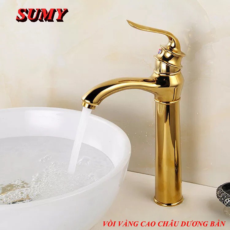 VÒI VÀNG CAO CẤP SUMY SL-128 ( VÒI CAO 30 CM)