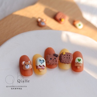 charm con vật,cha đồ ăn trang trí móng tay
