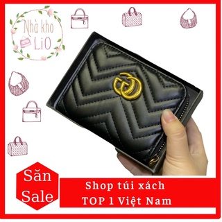 Ví bóp mini nữ ngắn nhỏ gọn cầm tay bỏ túi thời trang dễ thương cute giá rẻ F002