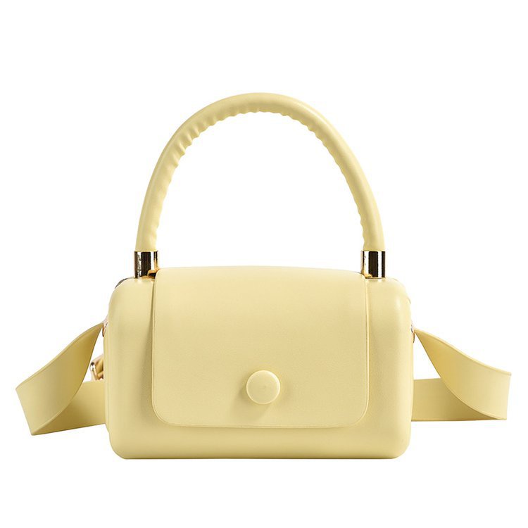 Túi Đeo Vai Màu Trơn Có Dây Bản Rộng 2021 Thời Trang Mùa Hè Cho Nữ Pu