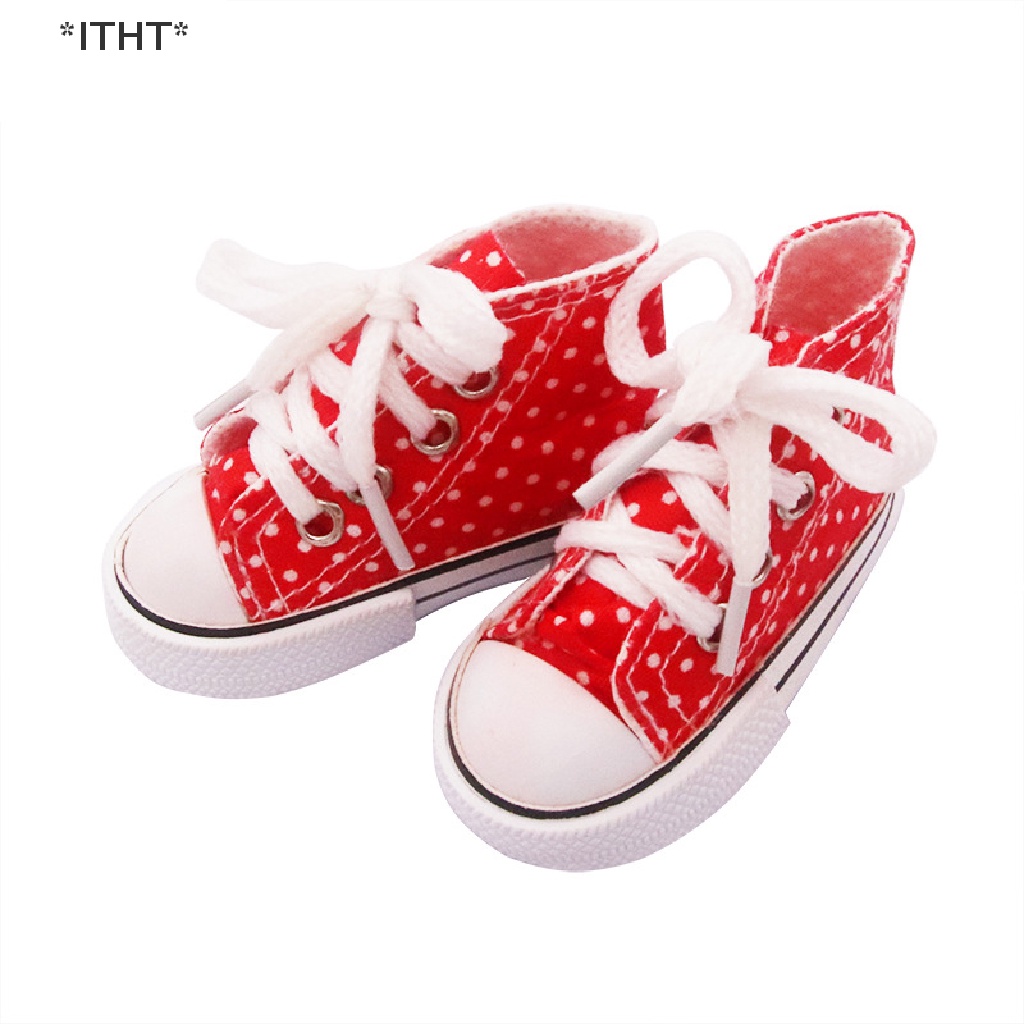 Giày Thể Thao Bằng Vải Canvas 7.5cm Dành Cho Búp Bê 60cm SD 1 / 3 1 / 4 bjd
