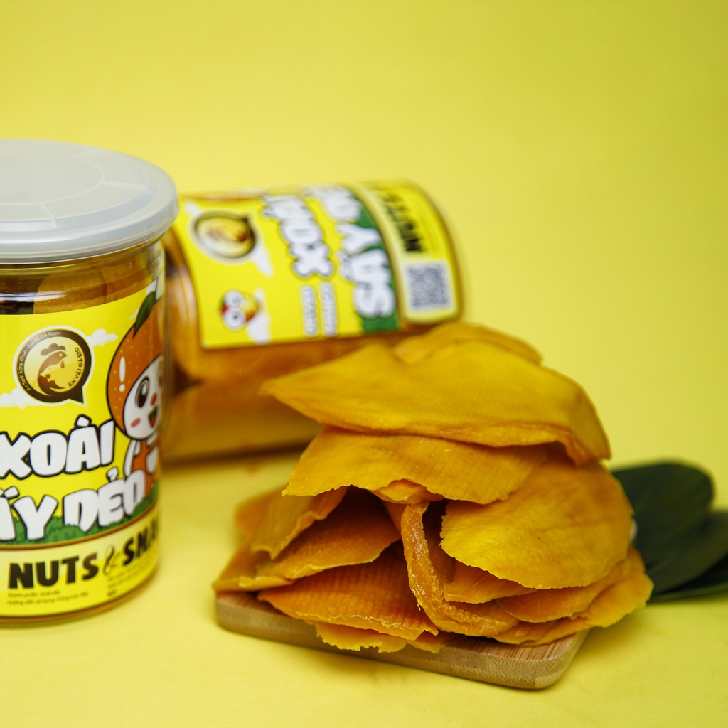 Xoài Sấy Dẻo Nguyên Miếng Hủ 300G - GÀ BEO FOOD