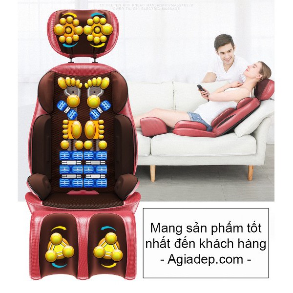 Ghế Massage Thư giãn Trị liệu Hồng ngoại + Xoa bóp chân AGD (tốt nhất)
