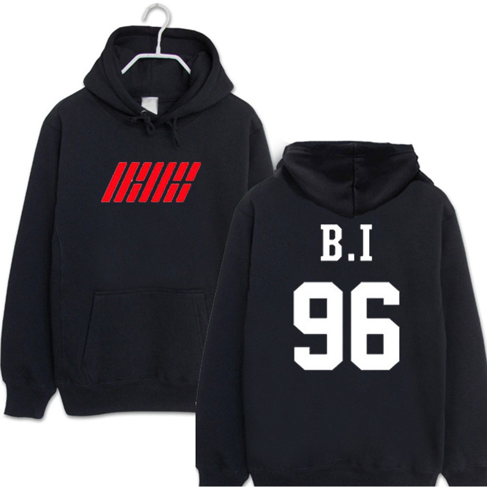 Áo Hoodie In Hình Nhóm Nhạc Ikon Thời Trang Unisex