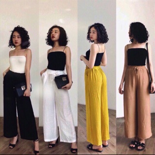 Quần đũi ống sớ/ culottes dáng dài đủ màu