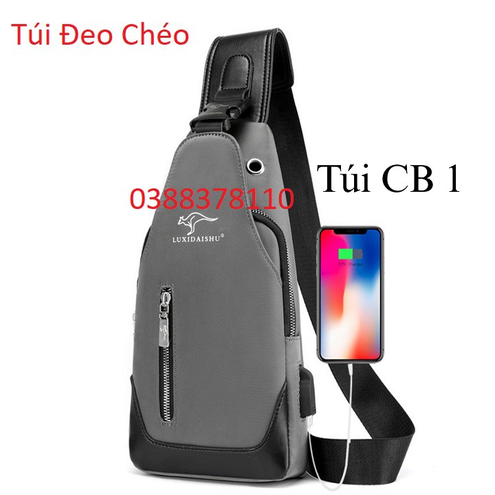 Túi Đeo Chéo, Dụng Cụ Phụ Kiện Câu Cá - T1