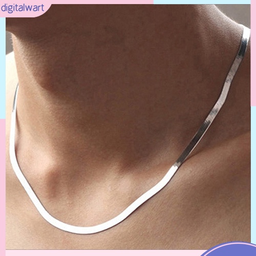 Dây Chuyền Mạ Bạc Kiểu Dáng Đơn Giản Thời Trang