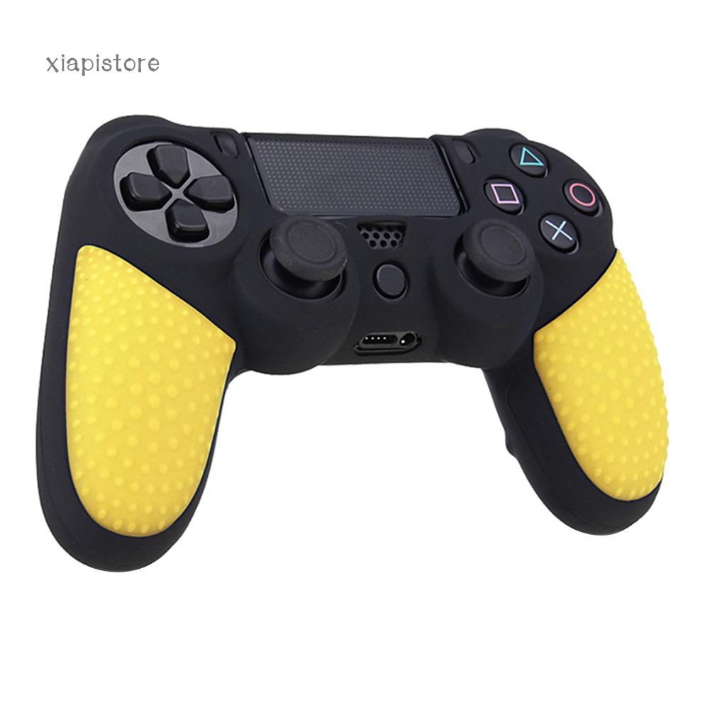 Vỏ Nhựa Silicone Bền Chống Bọc Trượt Cho Tay Cầm Chơi Game Ps4