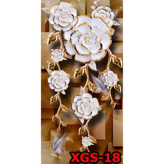 🌀Giấy dán tường tủ lạnh hoạ tiết 3D❄️