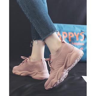 GIÀY SNEAKERS NỮ - GIÀY THỂ THAO CHỮ M - GIÀY THỂ THAO VẢI DỆT - SHG005
