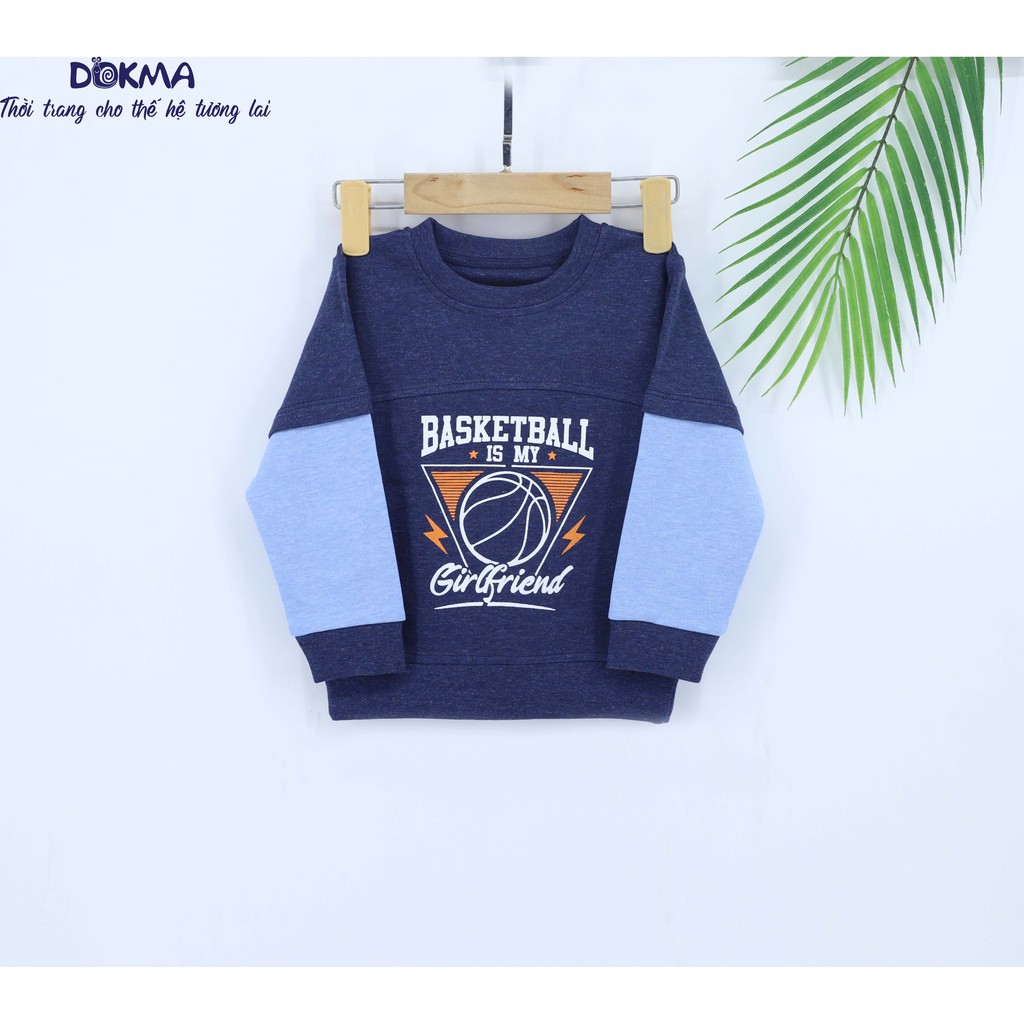 DMA222 áo cổ tròn dài tay DOKMA (1-5T)