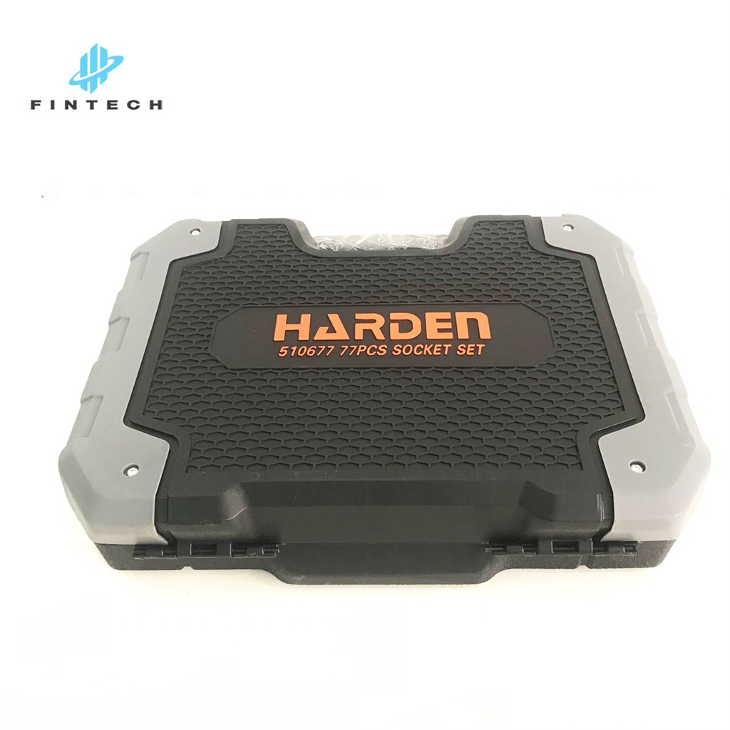 Bộ tuýp tay vặn tổng hợp 77 chi tiết chính hãng Harden 510677