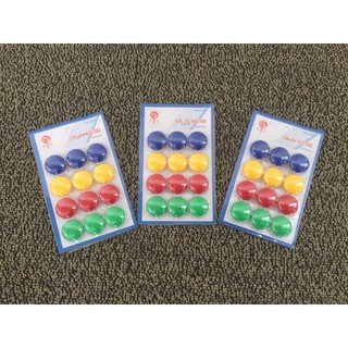 Combo 3 vỉ nam châm màu đính bảng