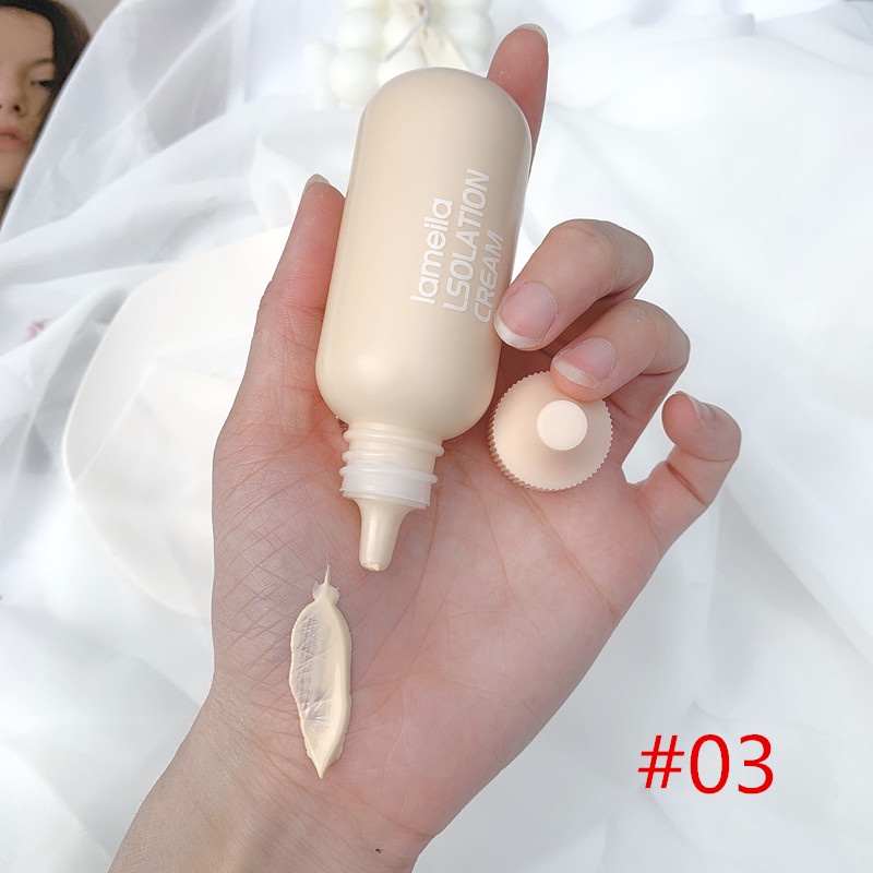 Kem Che Khuyết Điểm Tự Nhiên 50ml Che Phủ Lỗ Chân Lông Kiềm Dầu Dưỡng Ẩm Che Phủ Toàn Diện Lâu Trôi Tự Nhiên 50ml