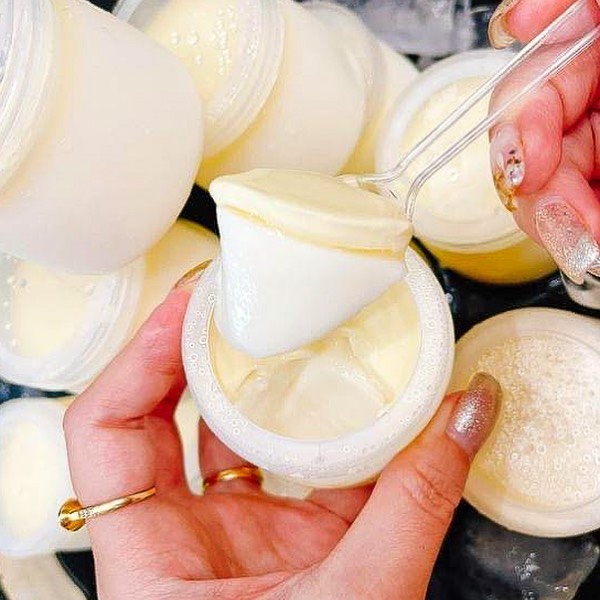 SỮA CHUA TÚI SỮA SẠCH NGUYÊN CHẤT & MIX VỊ HOA QUẢ SET 10 TÚI