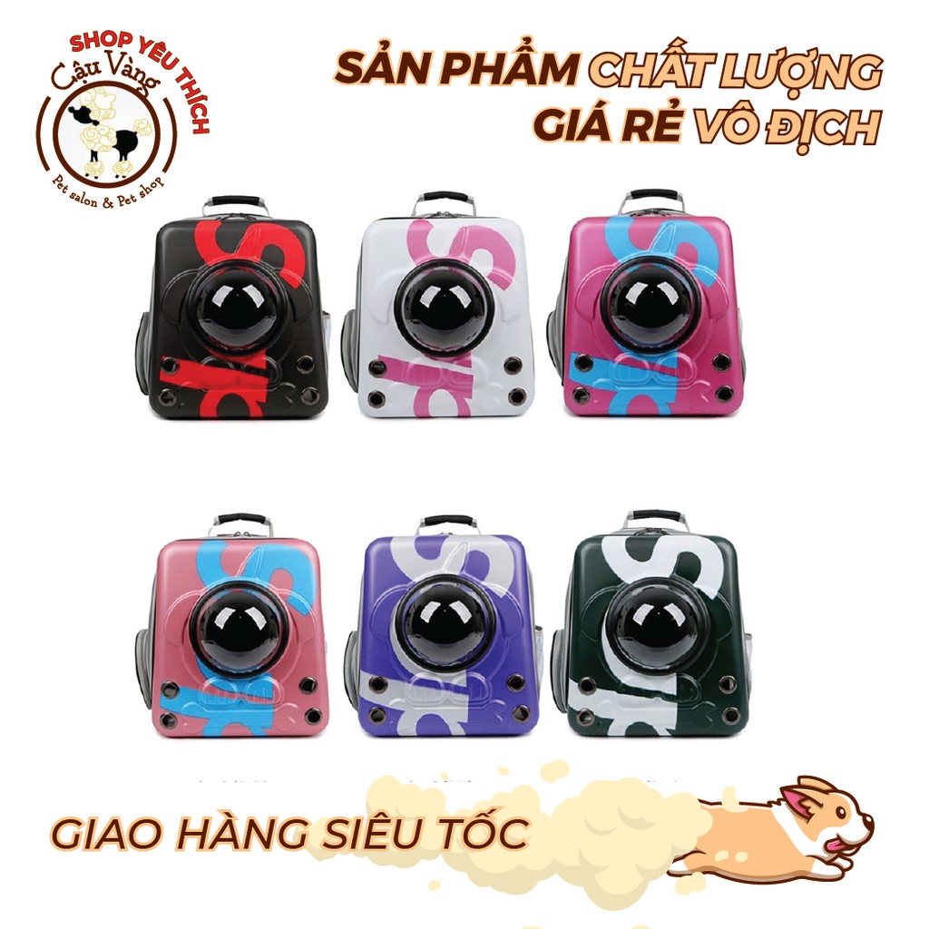 Balo Phi Hành Gia Vuông Nhiều Màu Cao Cấp