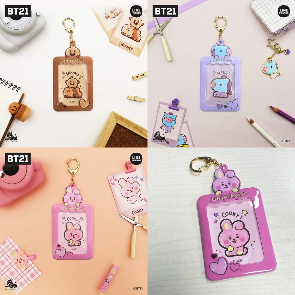 Chính hãng - BT21 CARD HOLDER - Bao đựng thẻ BT21