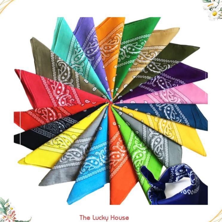 💥Rẻ vô địch💥Khăn bandana Streetwear siêu nhiều mẫu