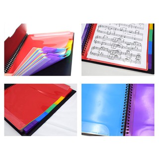 for Creative A4 Music Book Folders Piano Multi Function Score Practical File Hol