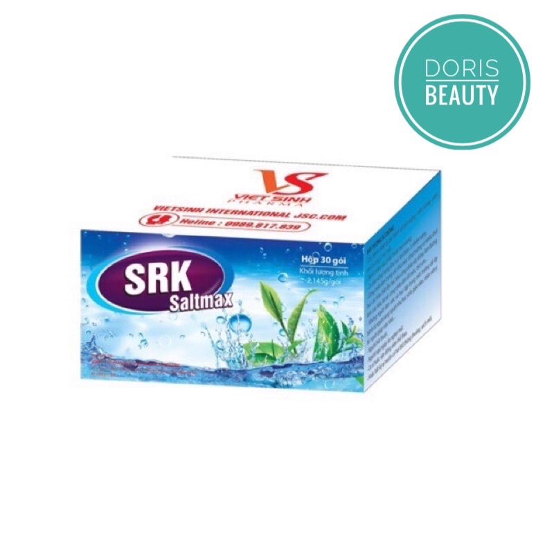 (CHÍNH HÃNG) Muối rửa mũi SRK SALTMAX (Hộp 30 gói x 2,145g)