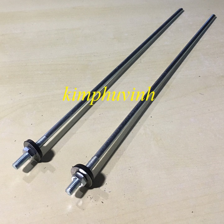 10 CÂY - 6x300mm TY LỢP TÔN XI MĂNG FIBRO - TY LỢP NHÀ - TY 6 li