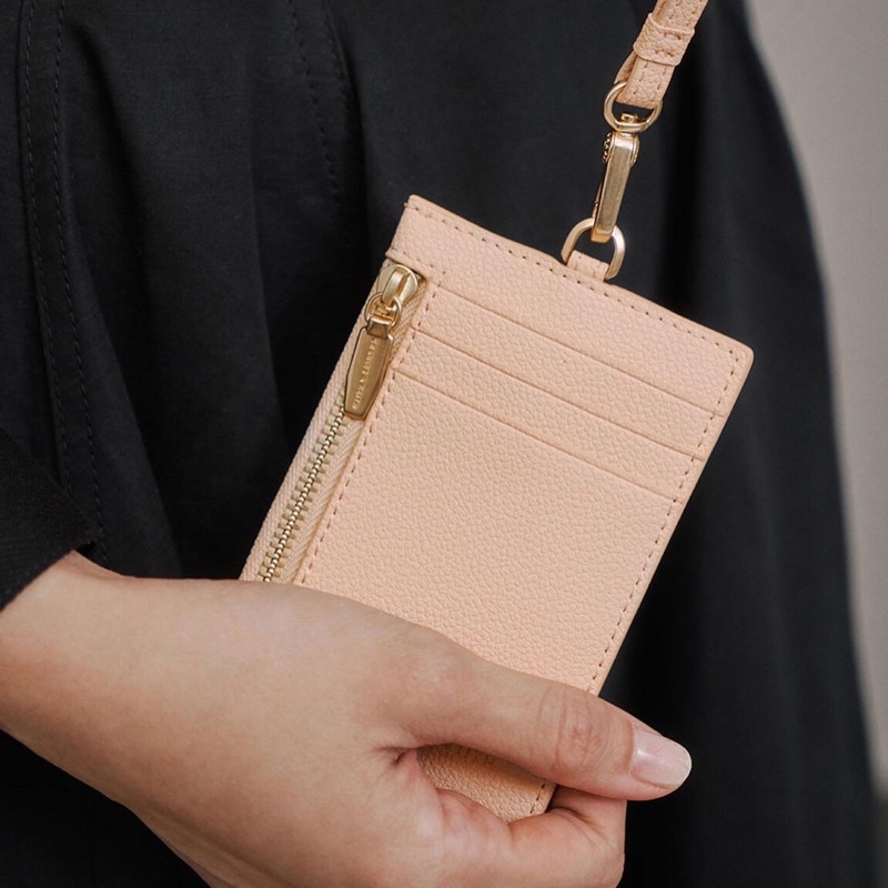 Túi Đựng Thẻ Đeo Cổ Có Khóa Kéo Và Dây Đeo Phong Cách Mới 50701105